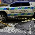 П’яне ДТП у Вінниці: оборонний пікап зніс газове обладнання, за кермом був посадовець ОДА Меньшіков