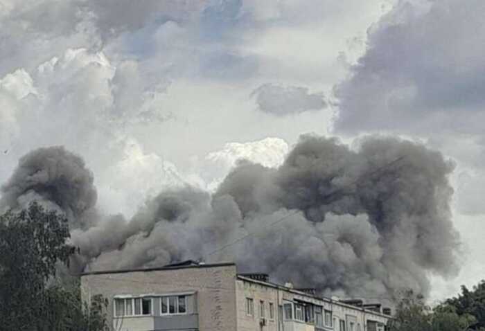 Опубліковано відео влучання дрона-камікадзе по будинку у Дніпрі