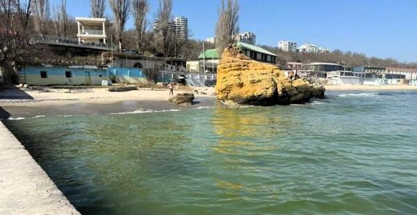 Наслідки російського удару торік: В Одесі море вкрите жовтими плямами та пахне соняшниковою олією (фото)