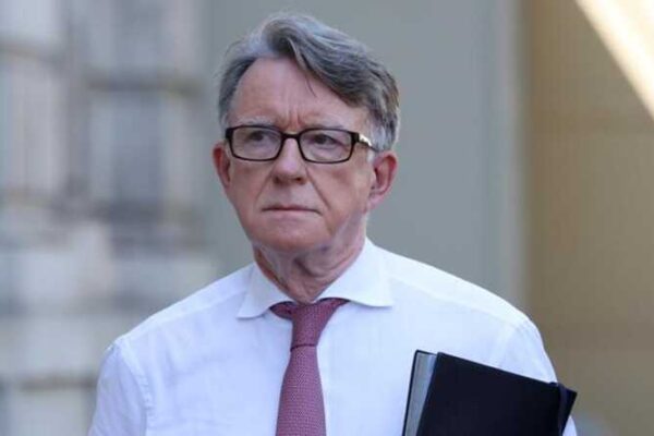 Справа Епштейна: британського експосла Мандельсона затримали у Лондоні