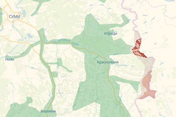 Російські війська розширили зону контролю в Покровці на Сумщині — DeepState