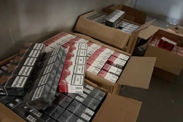 На Волині викрили канал збуту нелегальних сигарет: вилучили продукції на 1,8 мільйона гривень