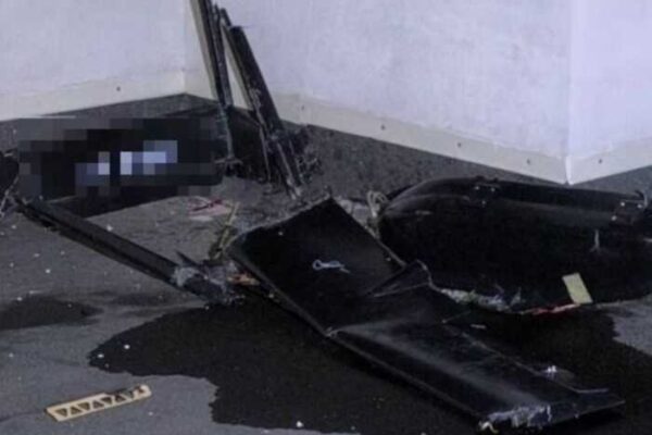 У центрі Кишинева на даху будинку виявили об’єкт, схожий на дрон