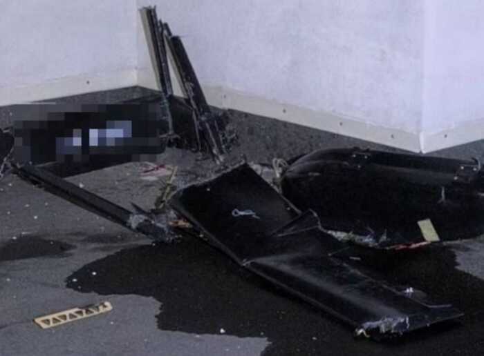 У центрі Кишинева на даху будинку виявили об’єкт, схожий на дрон