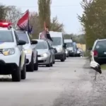 "Подія виходить за межі земного розуміння": На Волині на прощання з полеглим бійцем прилетів лелека (відео)