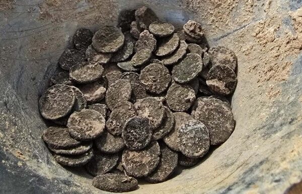 На березі Дунаю археологи в ході досліджень давньоримських прикордонних укріплень розкопали великий скарб монет