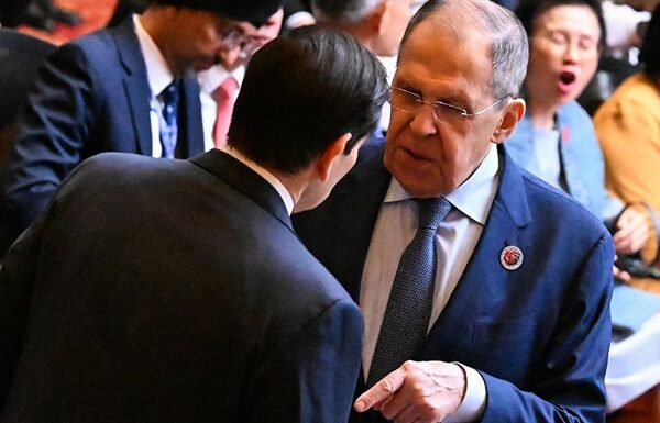 Лавров і Рубіо під час зустрічі в липні 2025 року