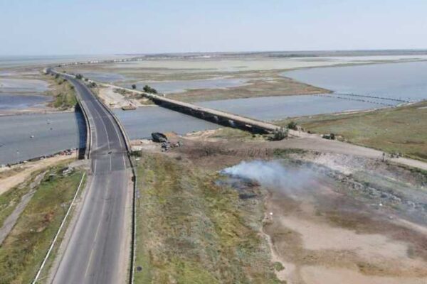 Наслідки атаки на Чонгар: логістика окупантів через міст до Криму заблокована