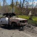 У Харкові внаслідок удару дрона по цивільному автомобілю загинув пасажир і поранено водія