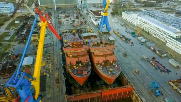 Стало відомо про уражені кораблі на суднобудівному заводі Керчі