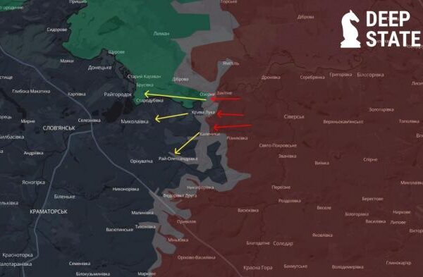 Ворог підвищив активність на південь від Лиману, адже не може нічого зробити із самим містом, - DeepState