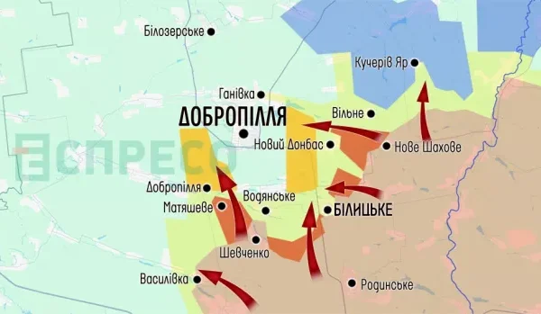 Карта бойових дій 17-24 жовтня: Навала росіян на Добропіллі та Запоріжжі захлинається через рекордні втрати