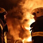Російський «Шахед» влучив у ринок біля вокзалу в Києві: сталася пожежа